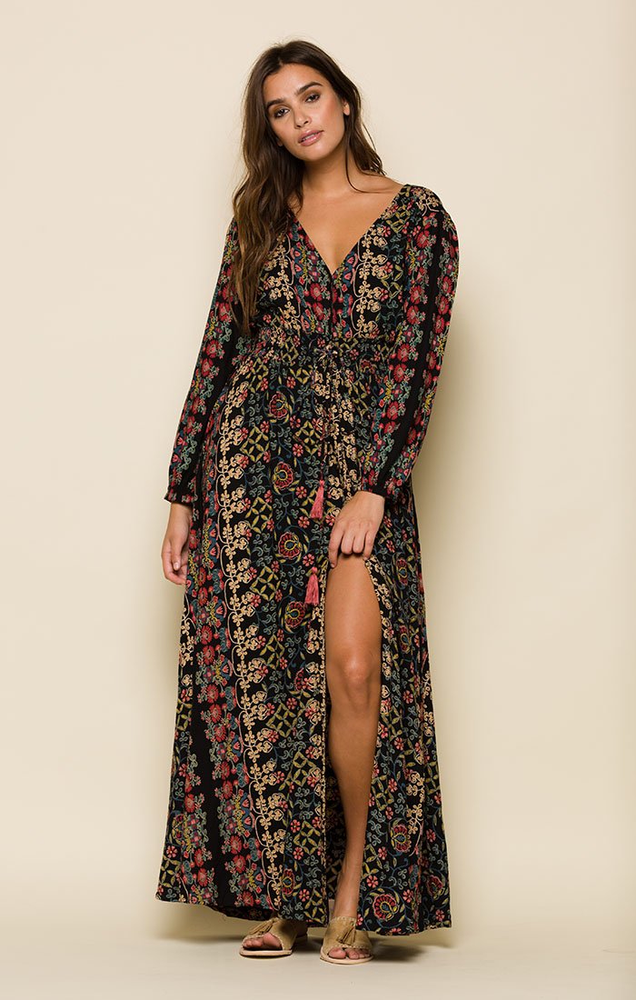 YASMIN DUSTER MAXI DRESS - YuppyCollections