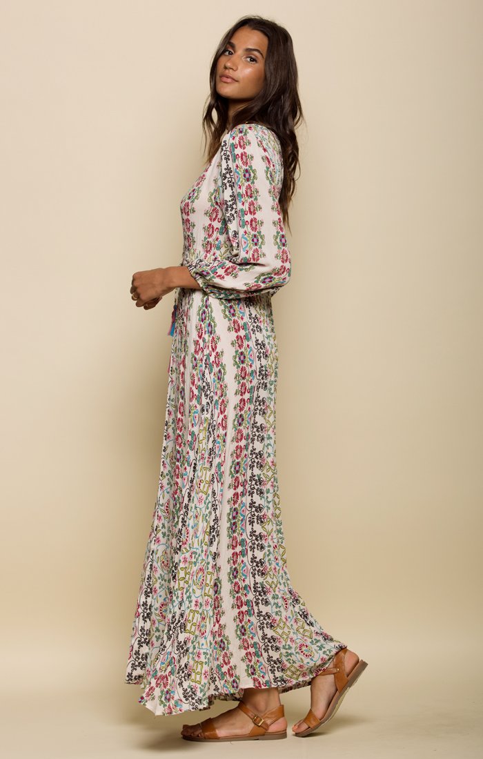 YASMIN DUSTER MAXI DRESS - YuppyCollections