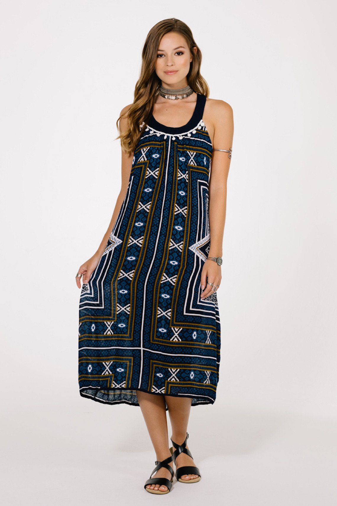 Riviera Maya Midi Dress - YuppyCollections