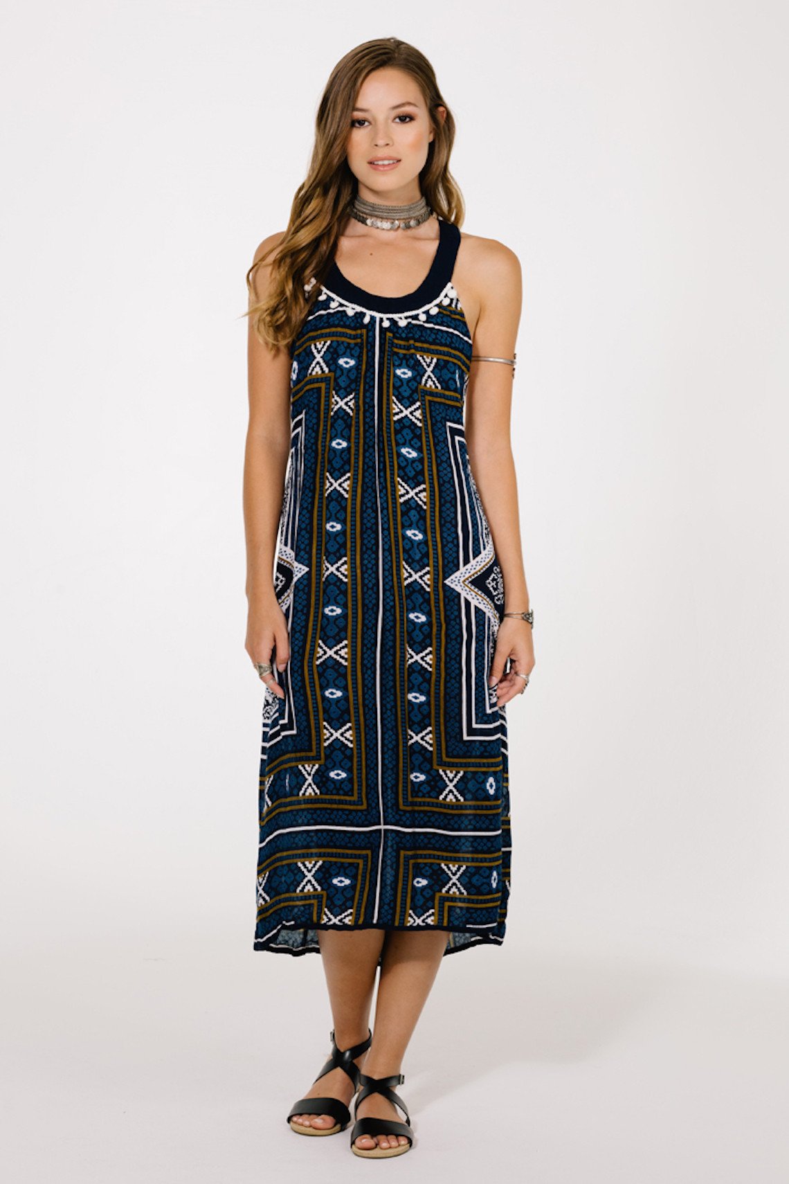 Riviera Maya Midi Dress - YuppyCollections