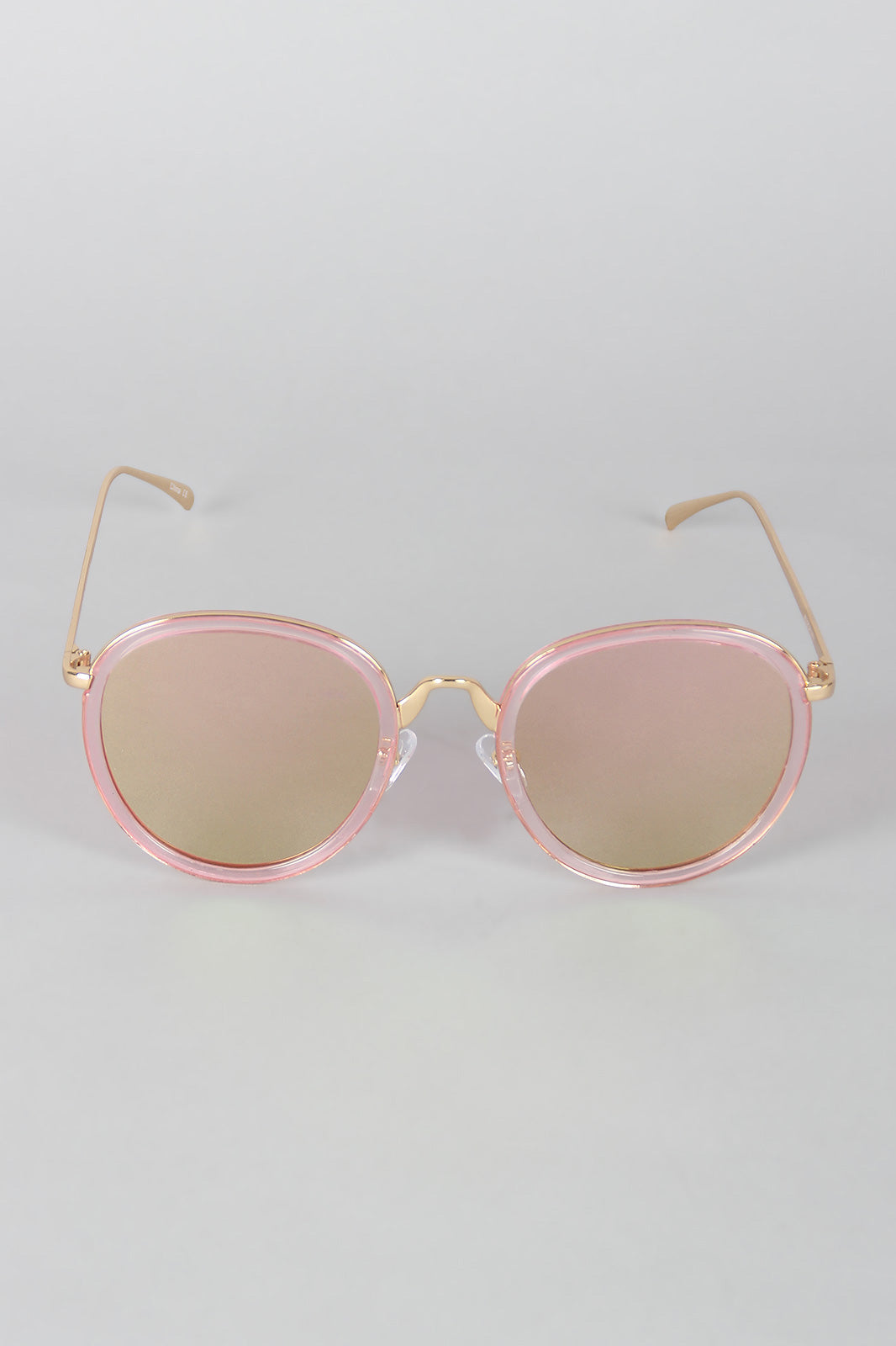 Pointy Bridge Plastic and Metal Sunglasses - YuppyCollections