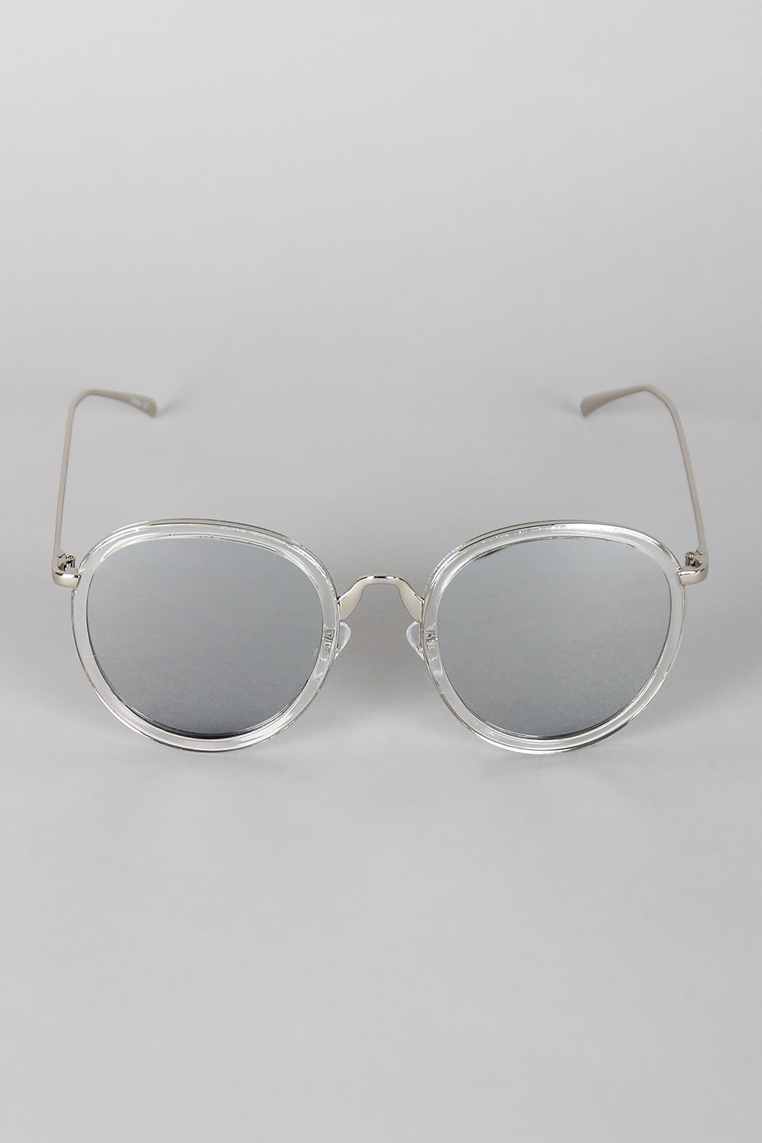 Pointy Bridge Plastic and Metal Sunglasses - YuppyCollections