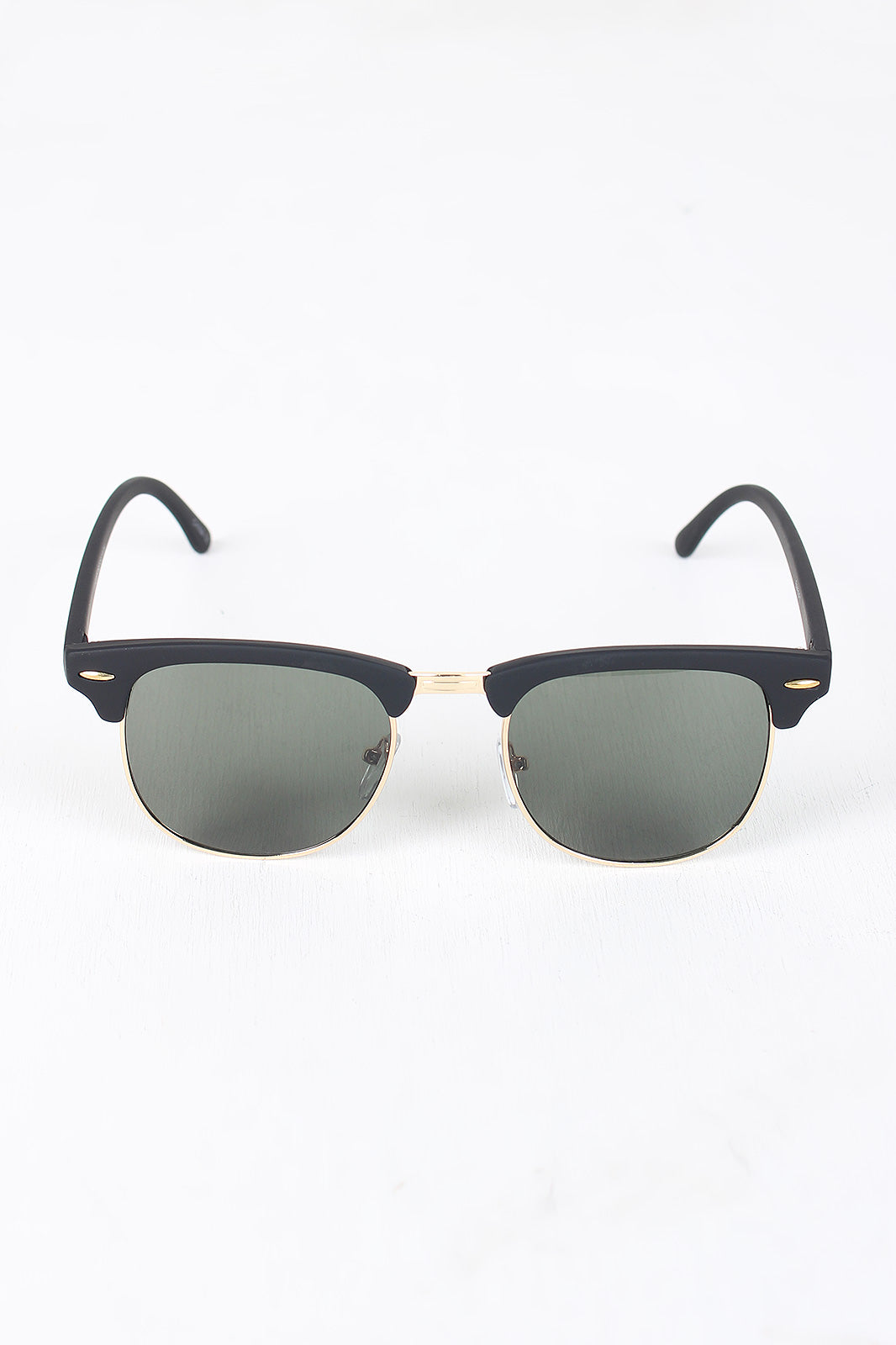 Semi-Rimless Wayfarer Design Sunglasses - YuppyCollections