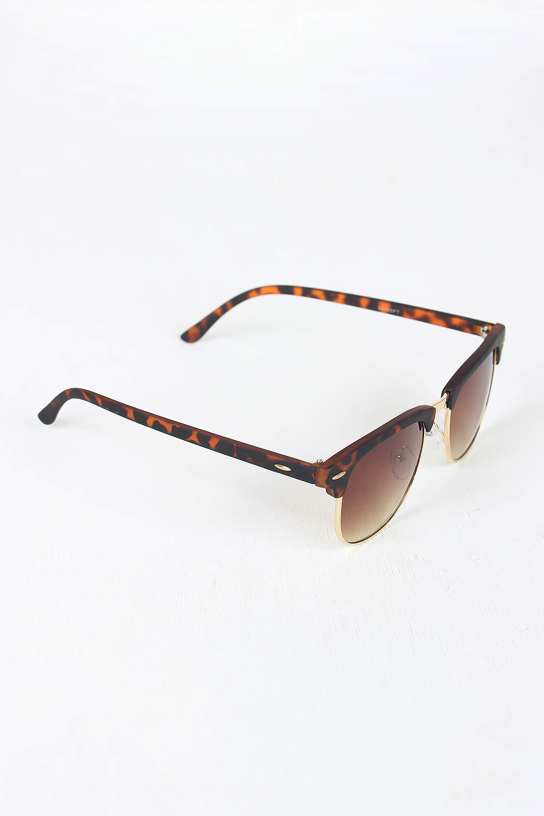 Semi-Rimless Wayfarer Design Sunglasses - YuppyCollections