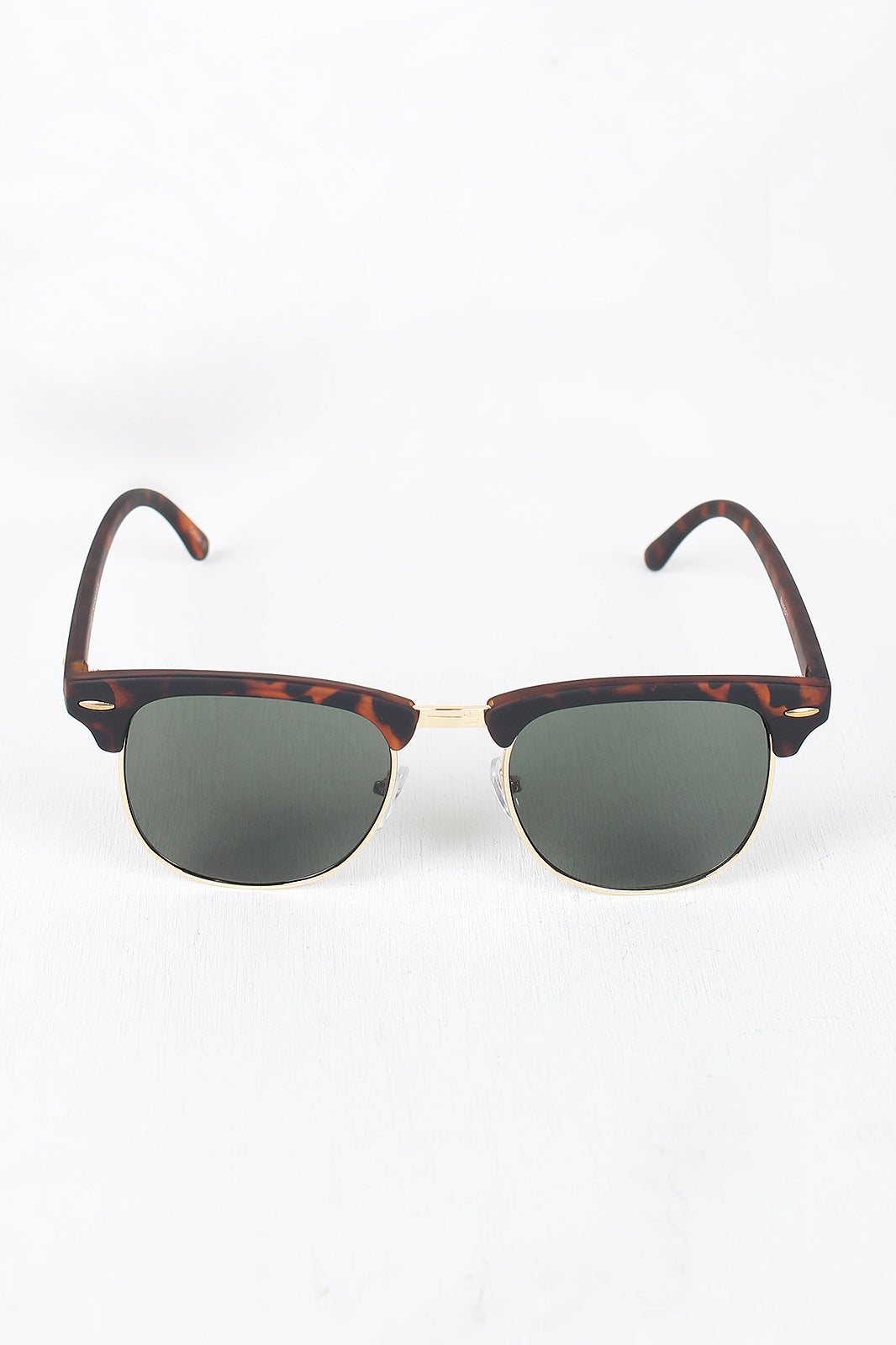 Semi-Rimless Wayfarer Design Sunglasses - YuppyCollections