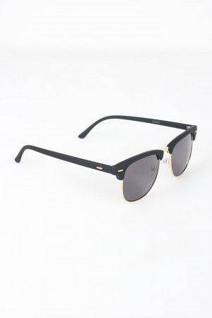 Semi-Rimless Wayfarer Design Sunglasses - YuppyCollections