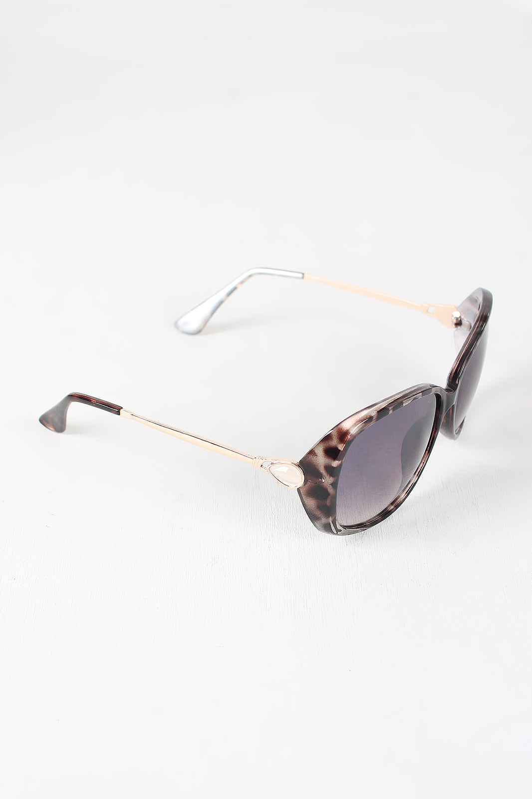 Semi-Round Lens Silhouette Sunglasses - YuppyCollections