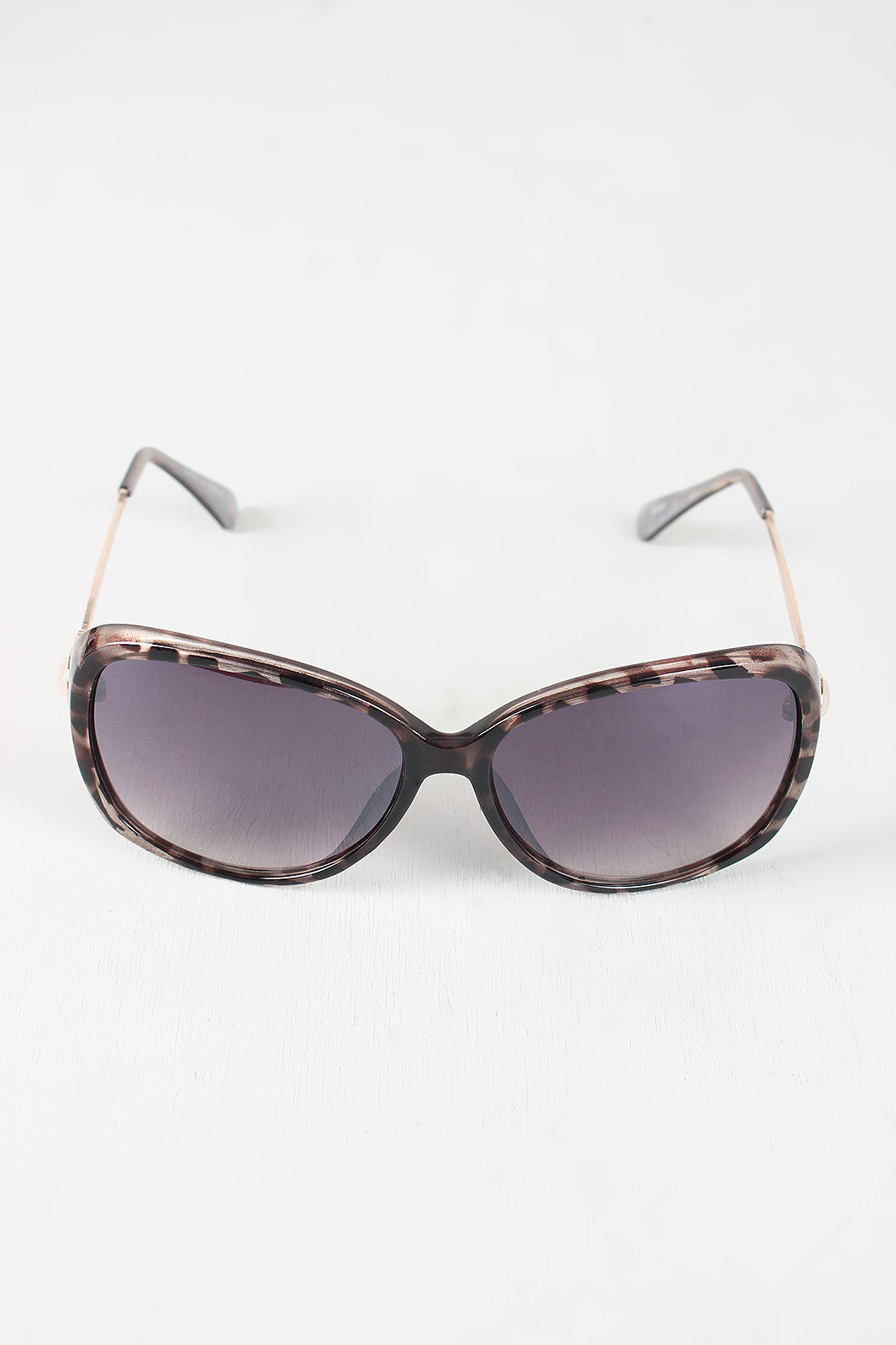 Semi-Round Lens Silhouette Sunglasses - YuppyCollections