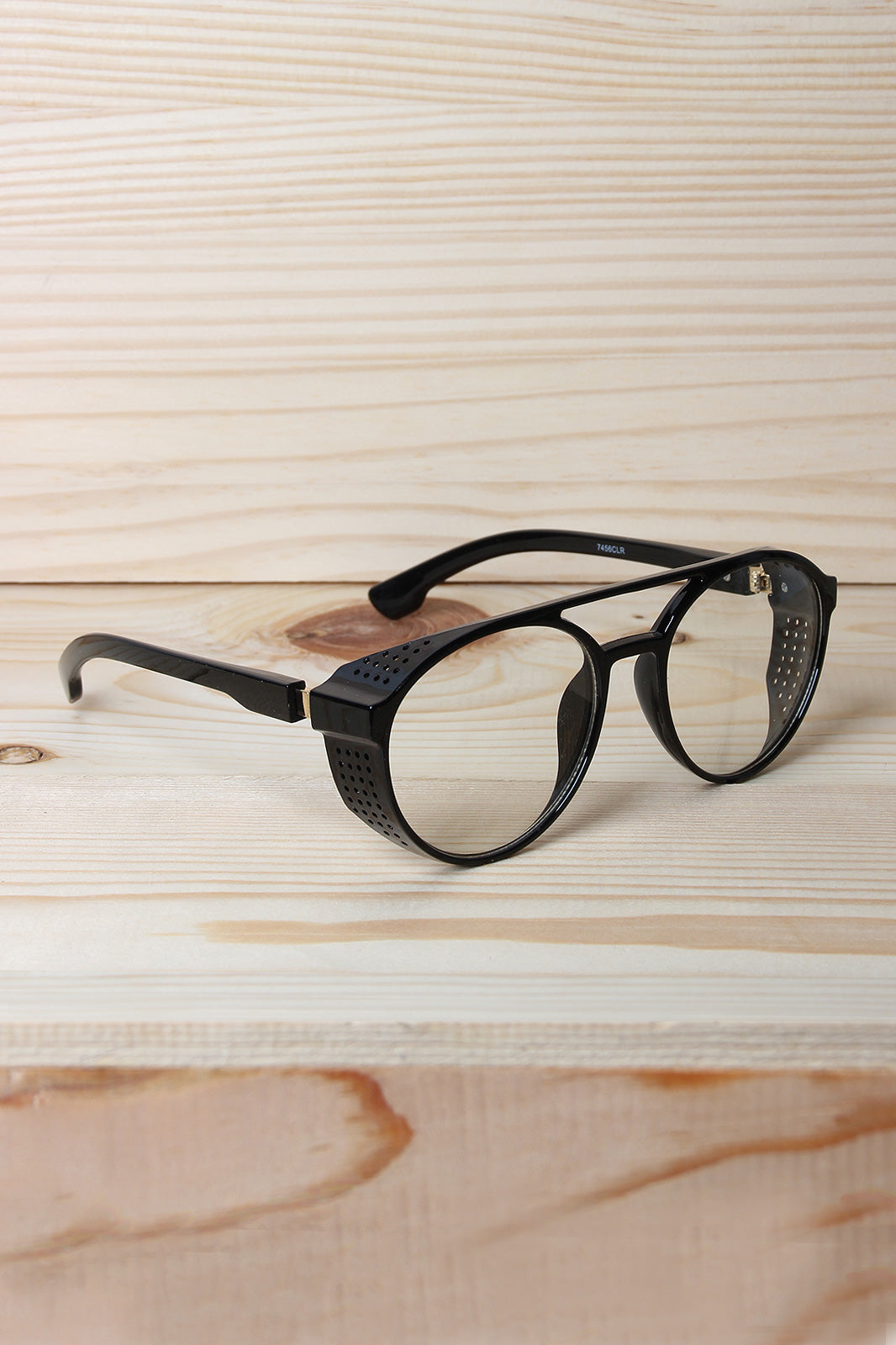 Clear Lens Bar Brow Brim Frame Glasses - YuppyCollections