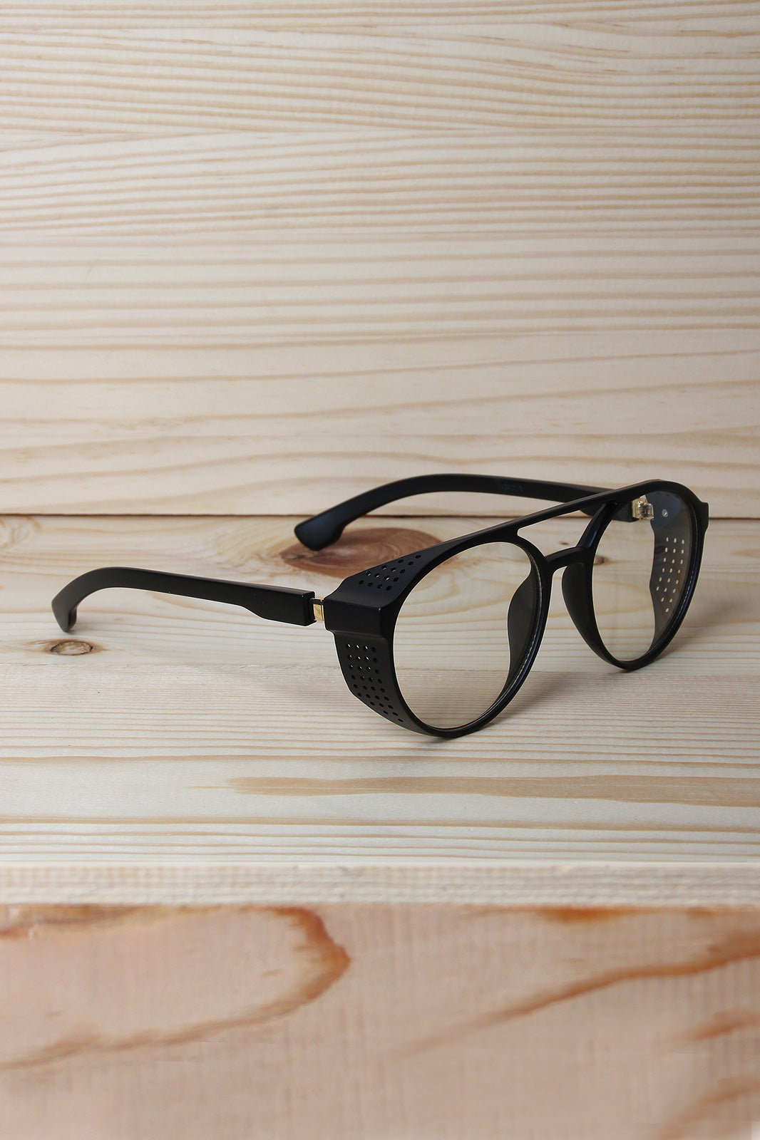 Matt Bar Brow Brim Frame Glasses - YuppyCollections