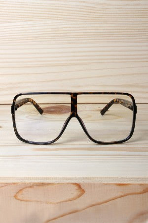 Oversized Retro Glasses - YuppyCollections