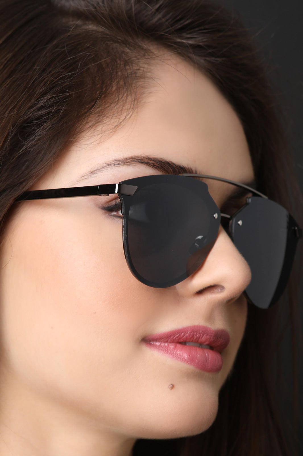 Double Metal Bridge Mirrored Sunglasses - YuppyCollections