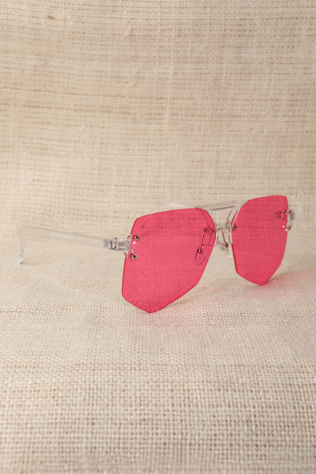 Colored Aviator Clear Sunglasses - YuppyCollections