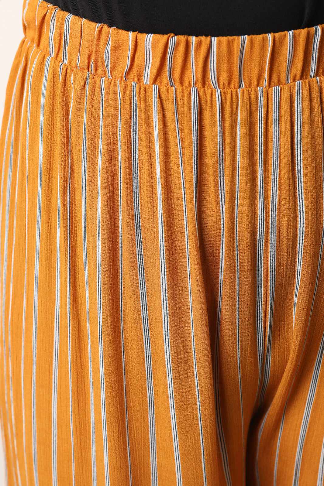 Vertical Striped Palazzo Pants - YuppyCollections