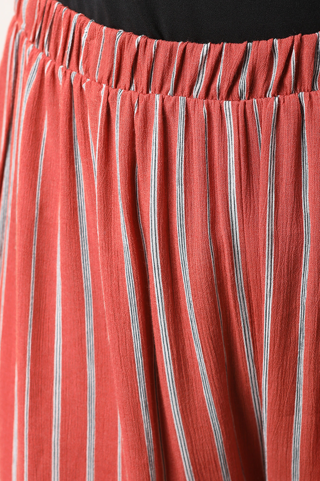 Vertical Striped Palazzo Pants - YuppyCollections