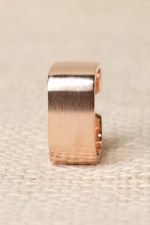 Wide Open Band Ring - YuppyCollections