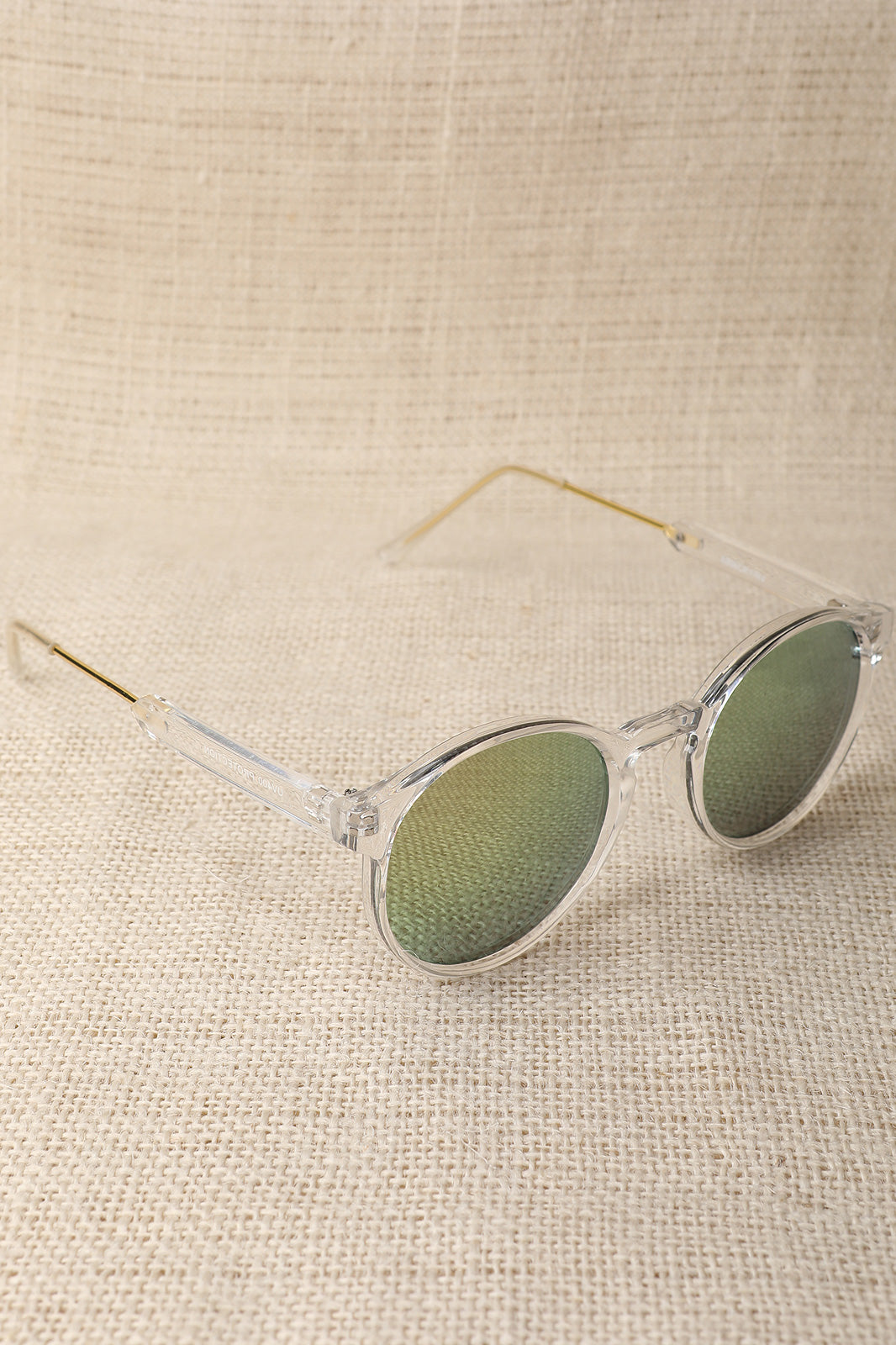 Clear Plastic Mirror Lens Sunglasses - YuppyCollections