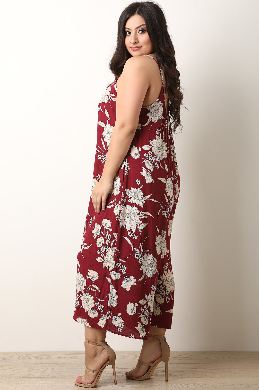 Floral Relax Palazzo Jumpsuit - YuppyCollections