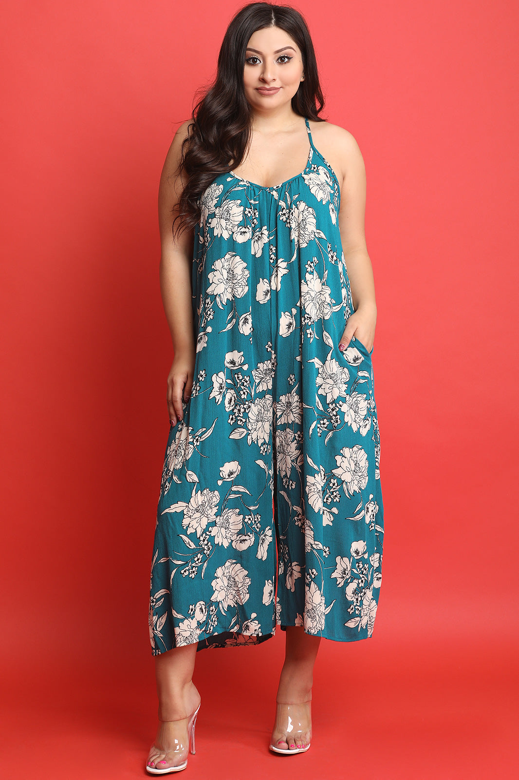 Floral Relax Palazzo Jumpsuit - YuppyCollections