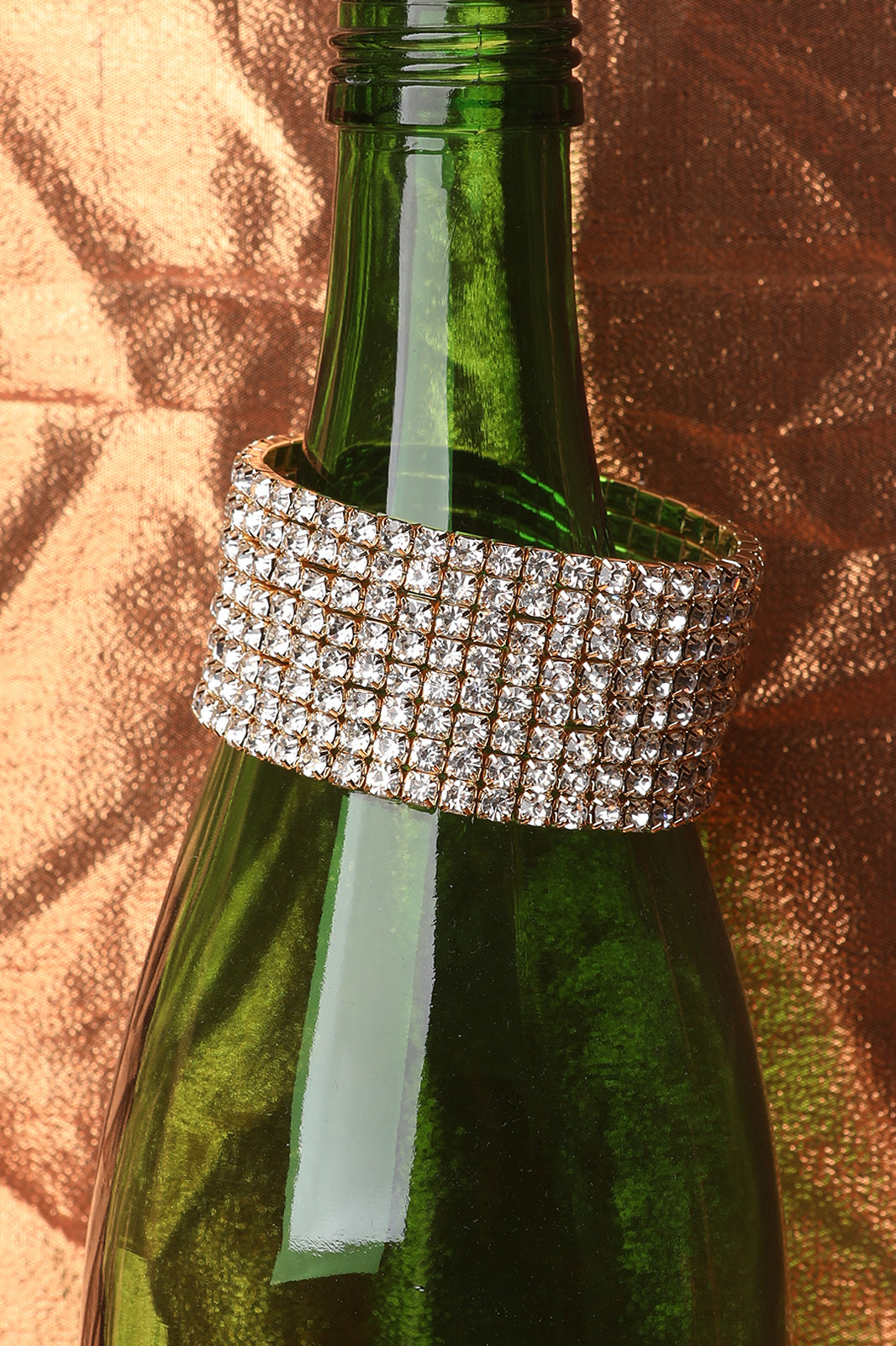 8-Row Rhinestone Bracelet - YuppyCollections