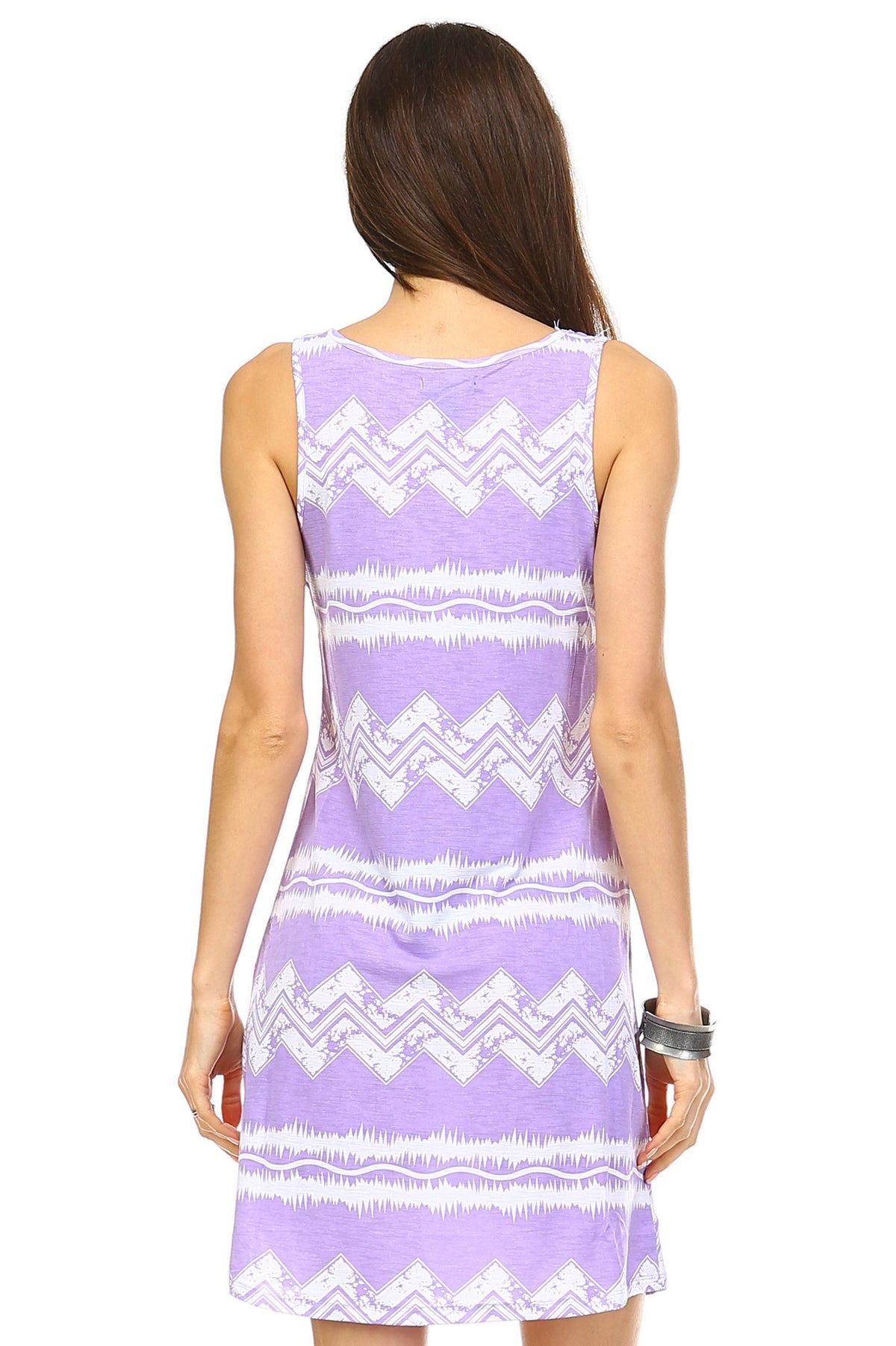 Women's Printed Mini Dress - YuppyCollections