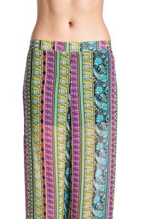 Women's Printed Palazzo Pants - YuppyCollections