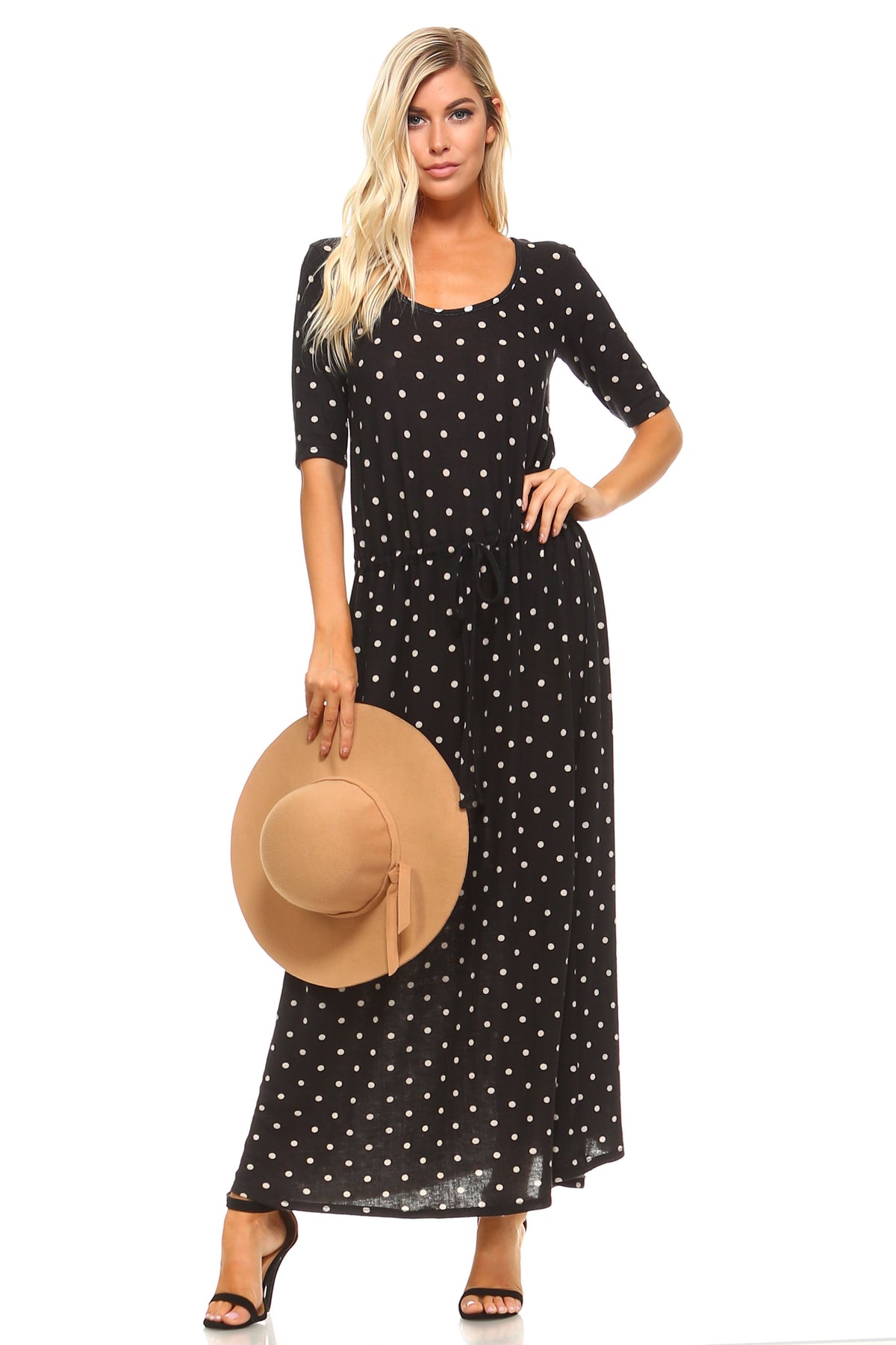 Women's Printed Hatchi Maxi Dress - YuppyCollections