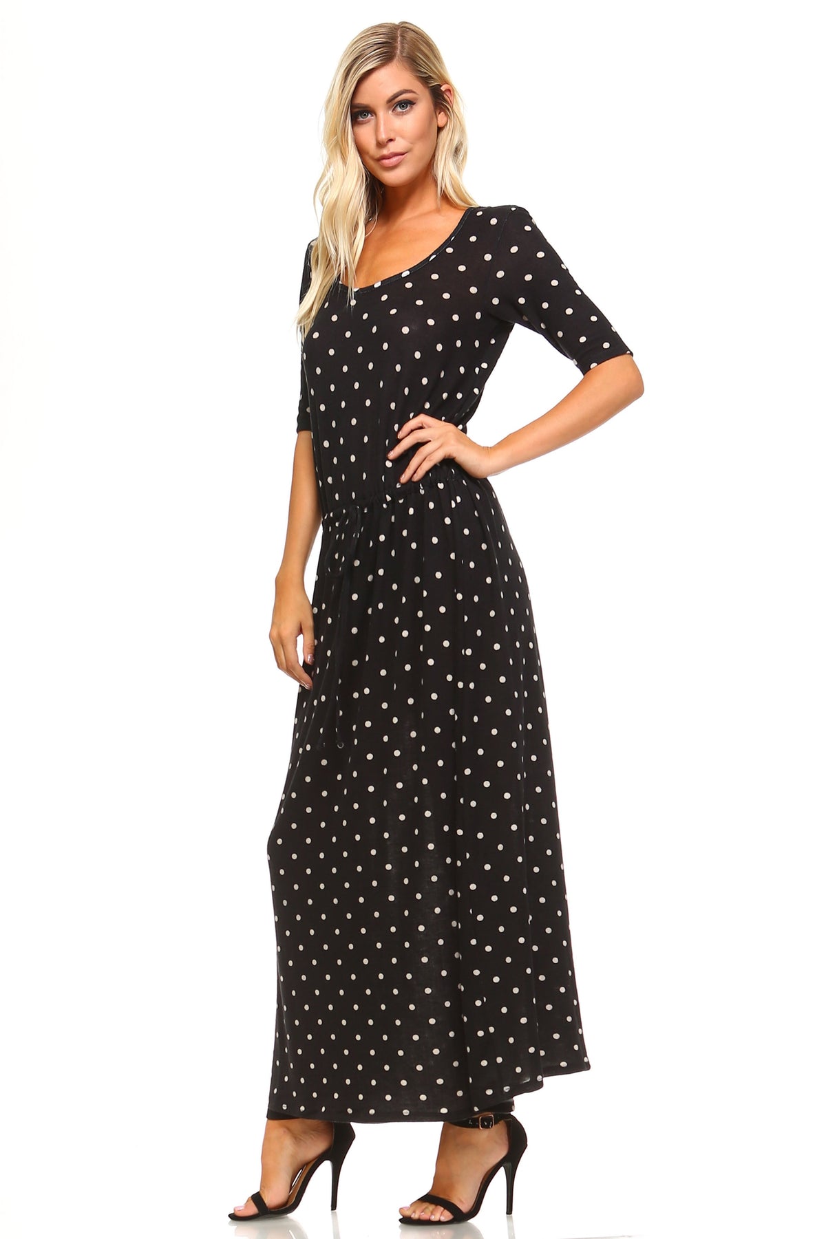 Women's Printed Hatchi Maxi Dress - YuppyCollections