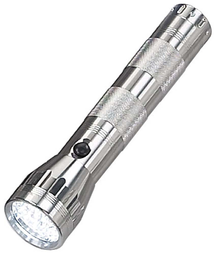 10" 24 LED Professional Aluminum Flashlight  (ToolUSA: FL-30224) - YuppyCollections