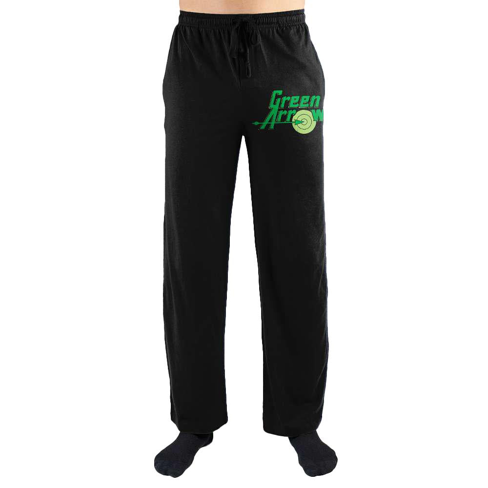 DC Comics Green Arrow Print Mens Loungewear Lounge Pants - YuppyCollections