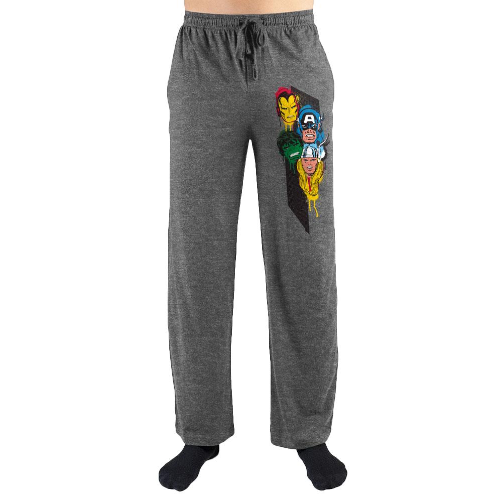 Marvel Comics Original Avengers Print Men's Loungewear Lounge Pants Gift - YuppyCollections