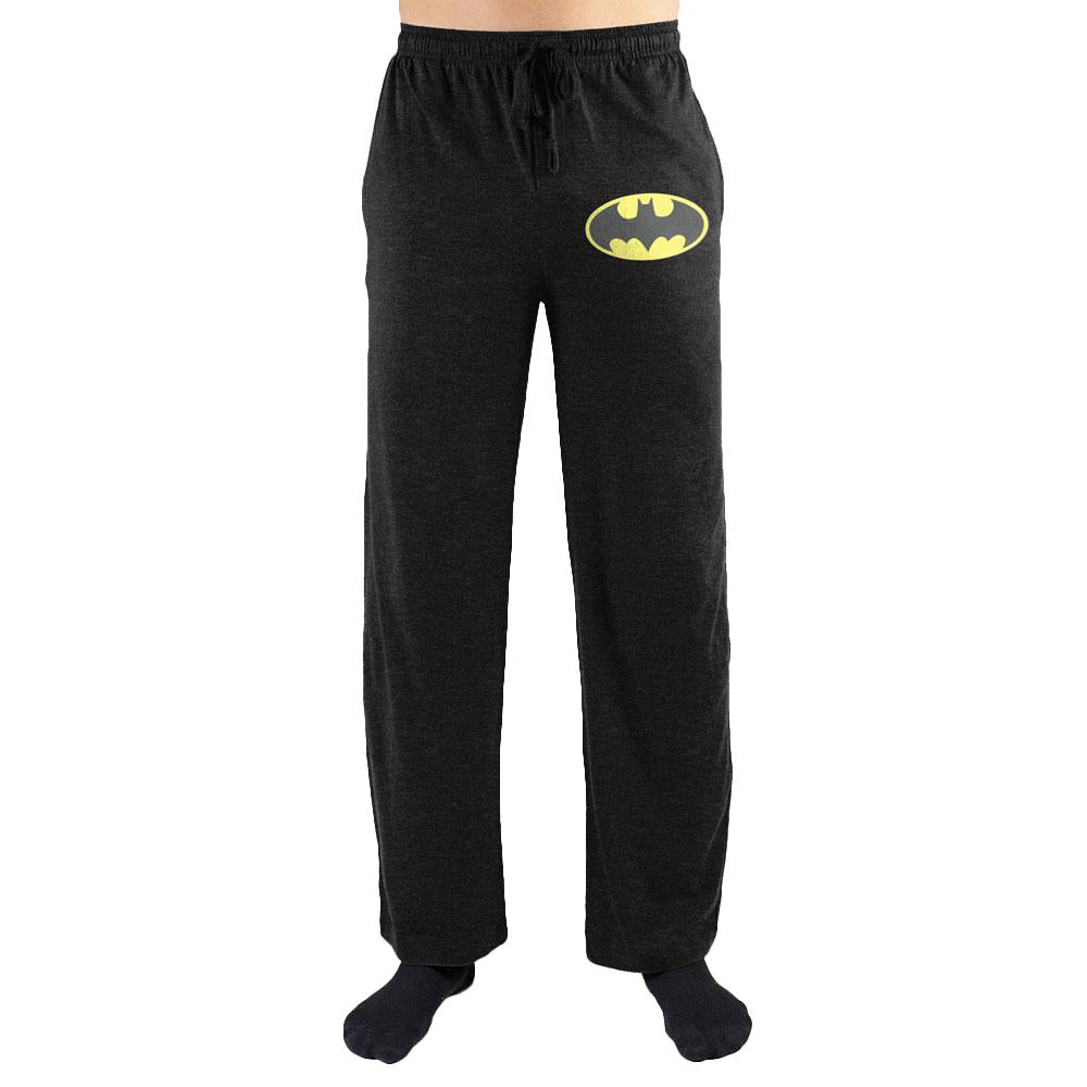 DC Comics Batman Bat Signal Print Mens Lounge Pants - YuppyCollections