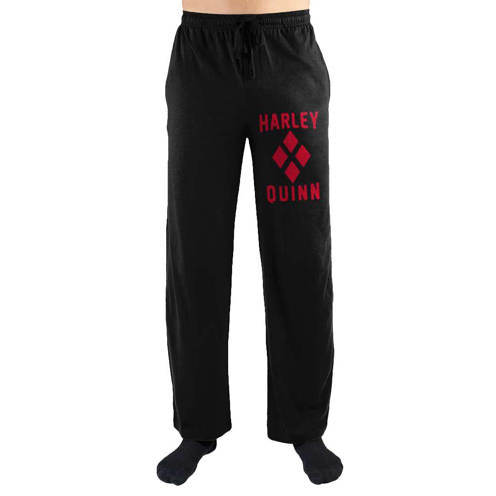 Harley Quinn Logo Print Mens Loungewear Lounge Pants - YuppyCollections