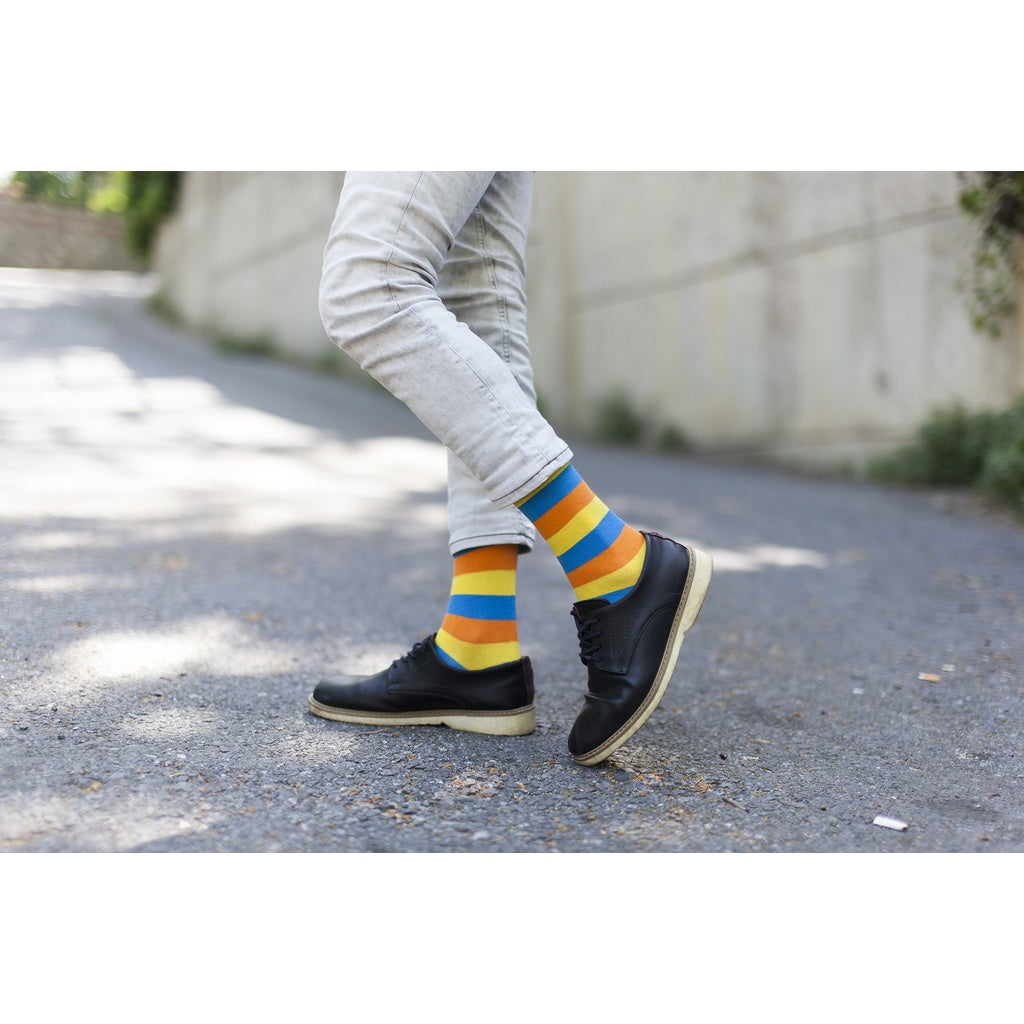 Men's 5-Pair Funky Mix Socks-3031 - YuppyCollections