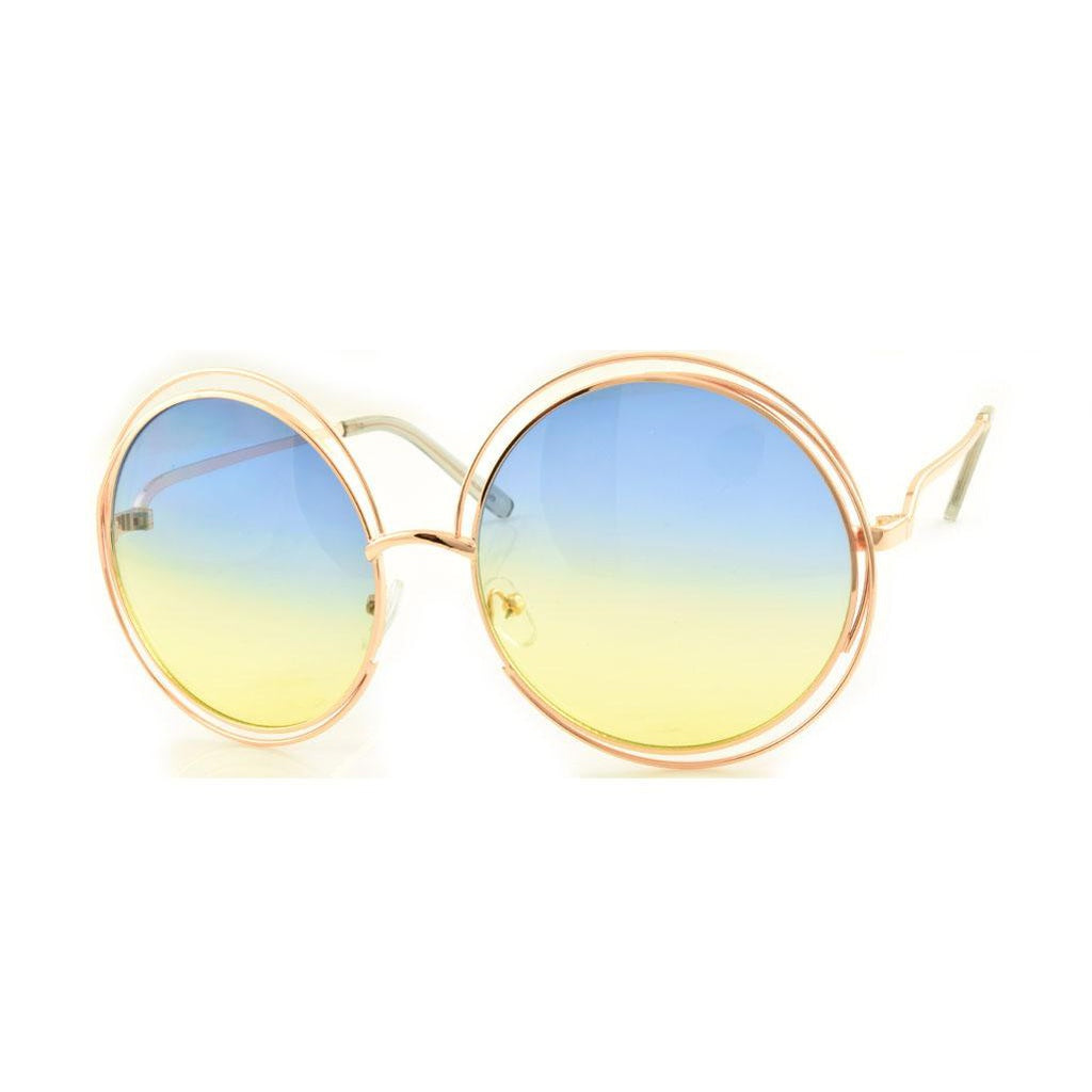 Round Rainbow Sunglasses - YuppyCollections