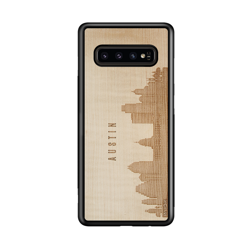 CityScape Wooden Phone Case | Austin TX - YuppyCollections