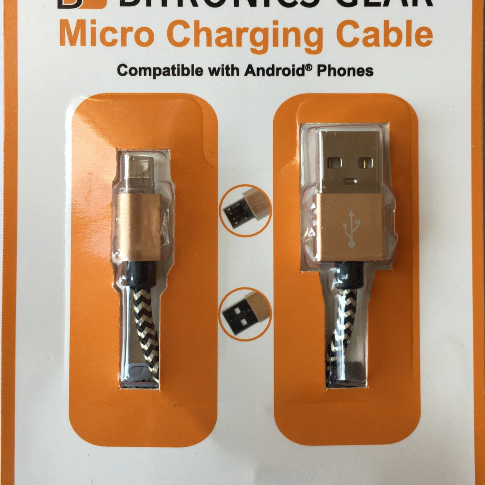 BiTronics Gear Mirco Charging Cord - YuppyCollections