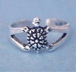 Turtle Toe Ring - YuppyCollections