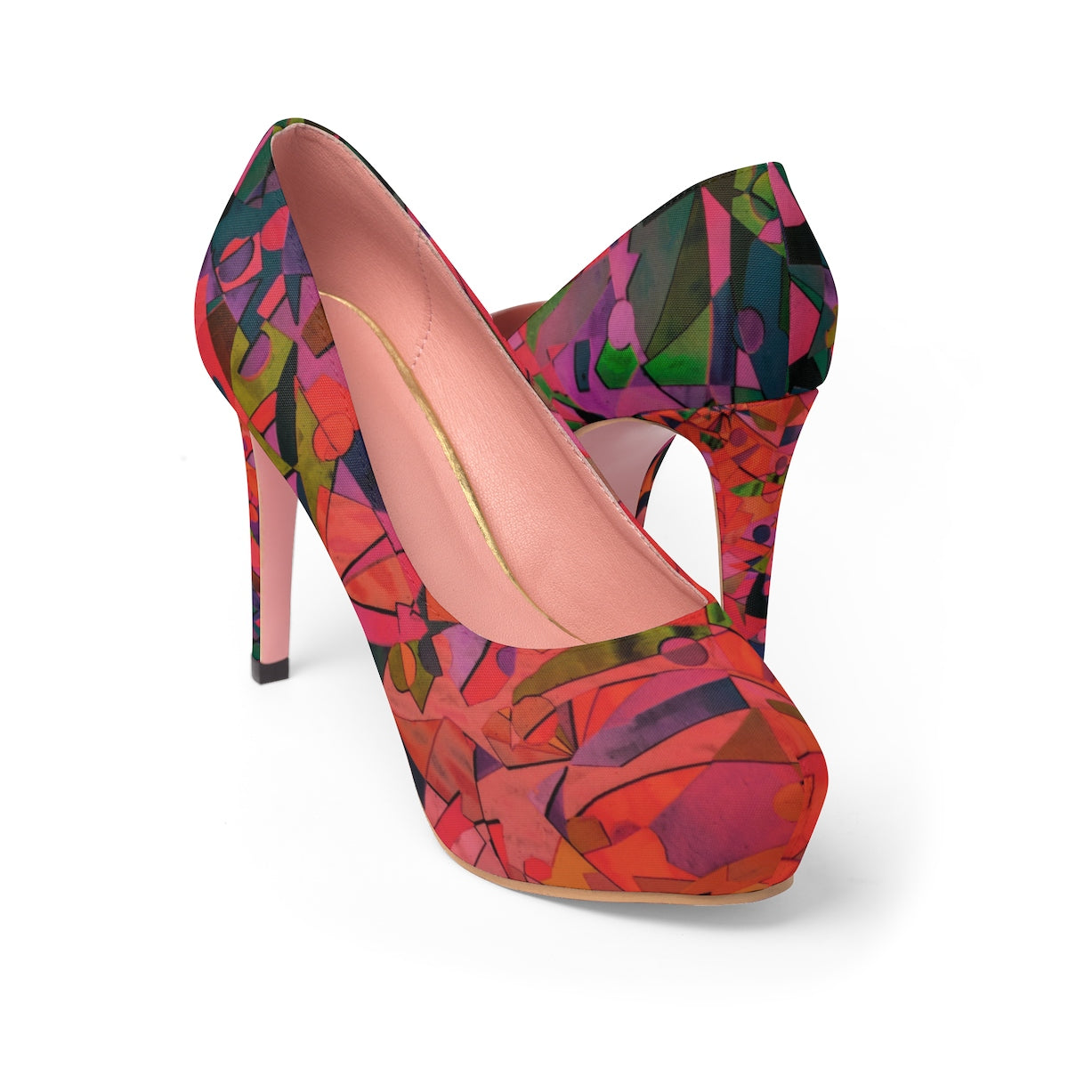 YE Berry Passions Women's Platform Heels - YuppyCollections