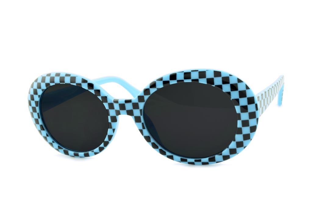 Cher Checkered Sunglasses - YuppyCollections