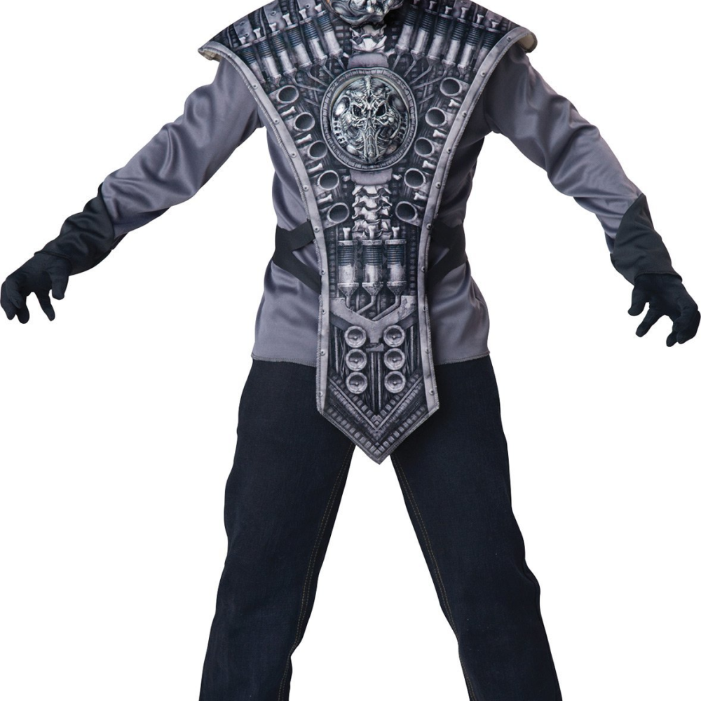 Alien Warrior Boys Costume Lg - YuppyCollections