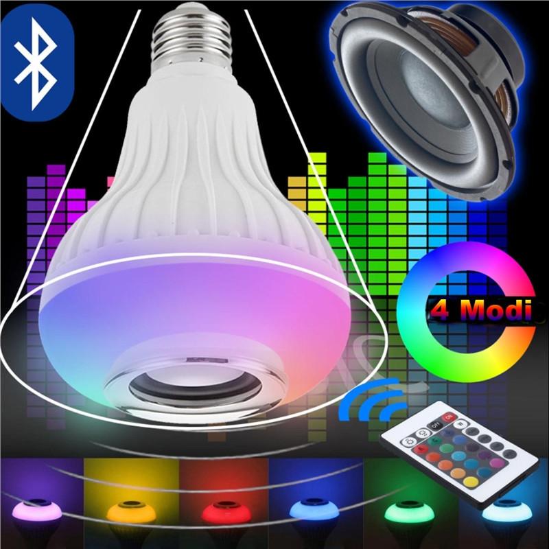 Smart LED Light Bulb with Bluetooth Speaker - YuppyCollections