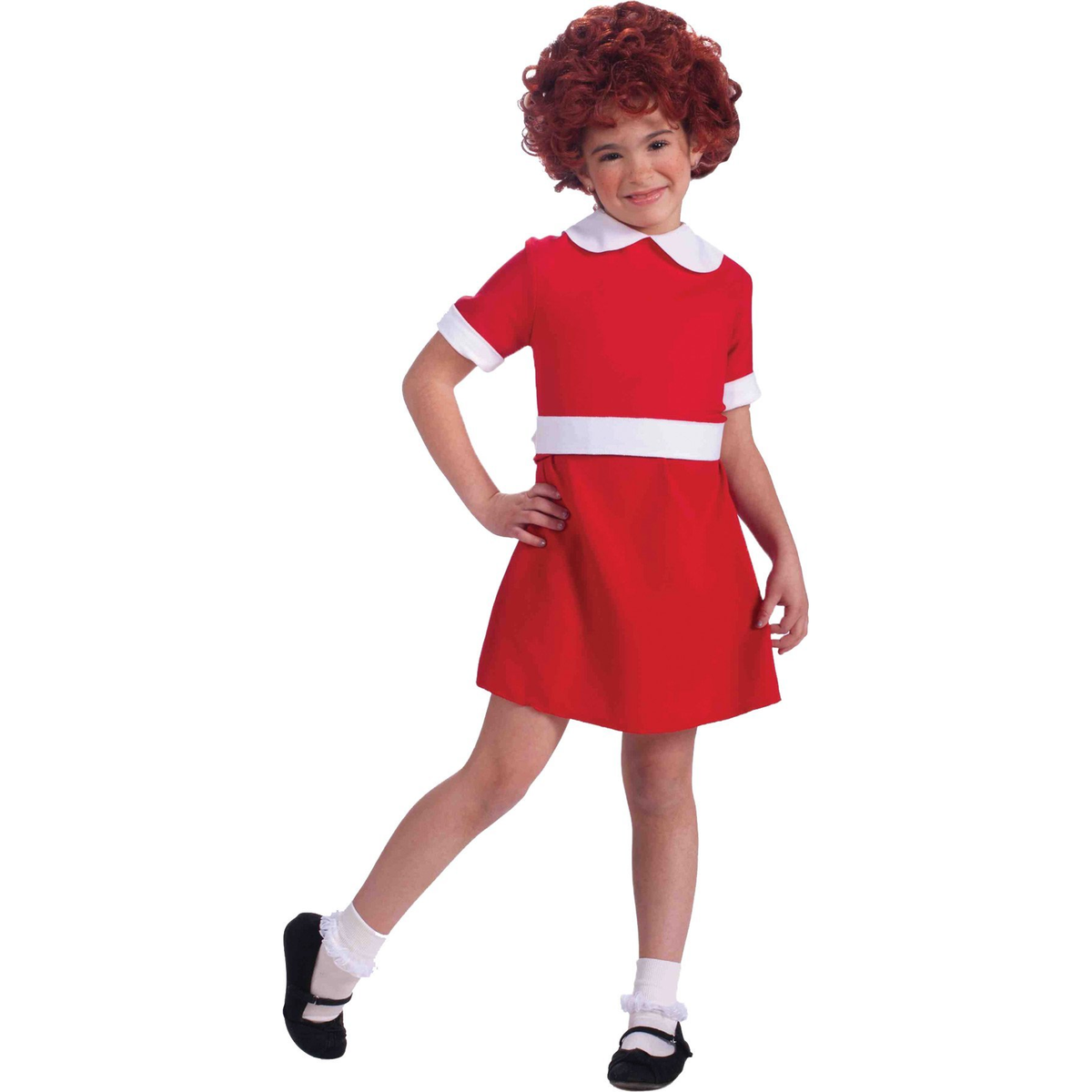 Annie Child Costume Md 8-10 - YuppyCollections