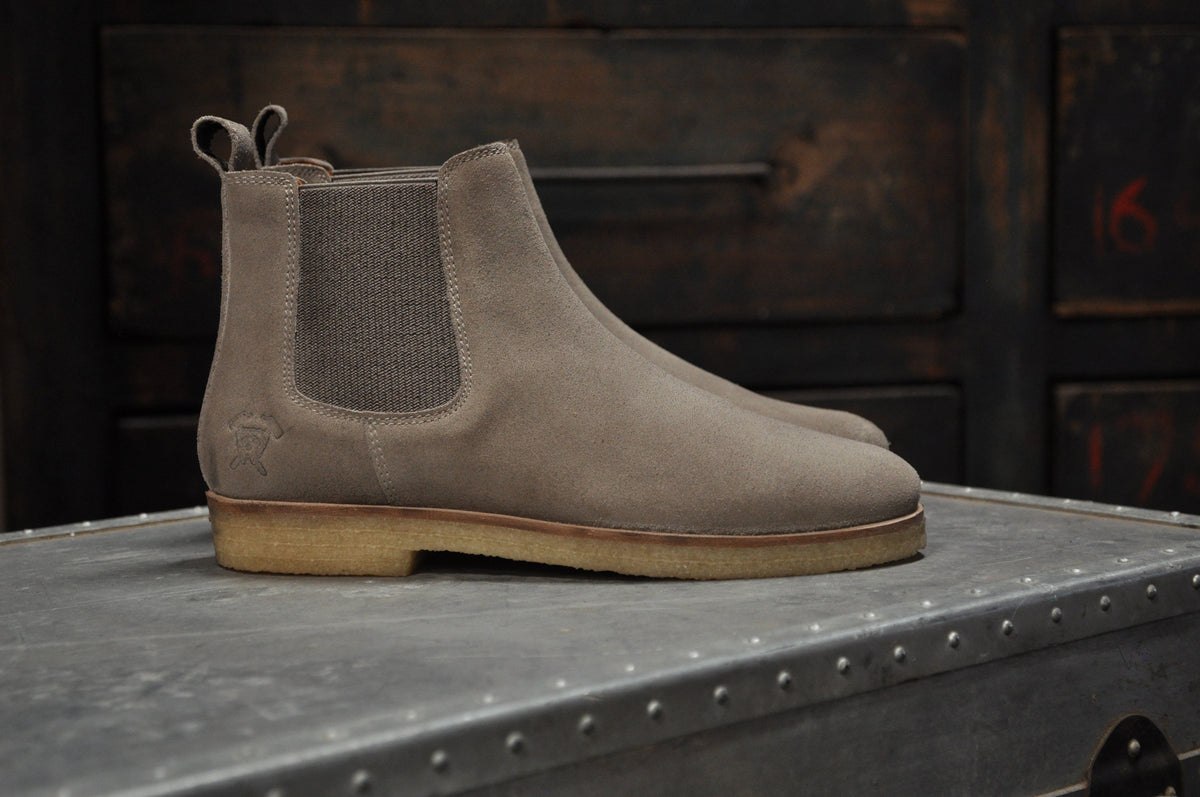 The Maddox 2 | Khaki Brown Suede - YuppyCollections