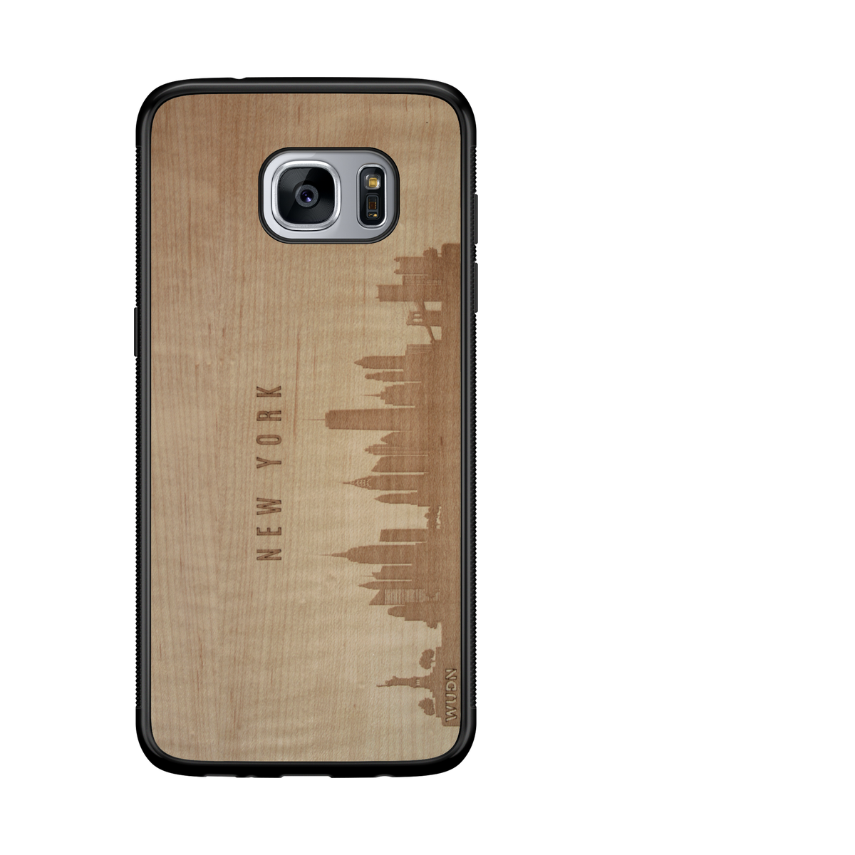 CityScape Wooden Phone Case | New York NY - YuppyCollections