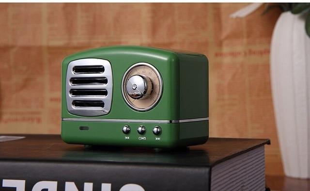 Retro True Wireless Mini Bluetooth Speaker Radio - YuppyCollections