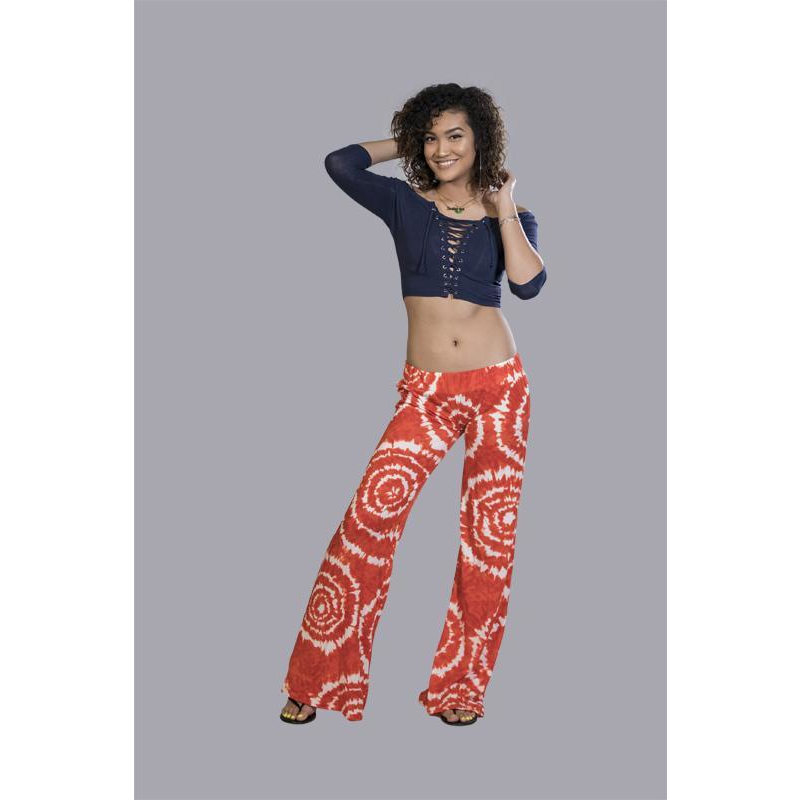 Dina Tie Dye Effect Palazzos - YuppyCollections