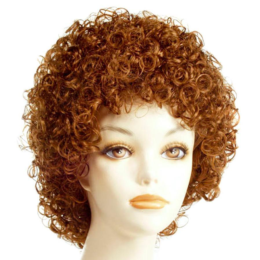 Annie Orange Red Wig - YuppyCollections