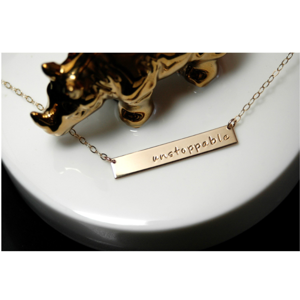 "Unstoppable" 1.5" Necklace - YuppyCollections