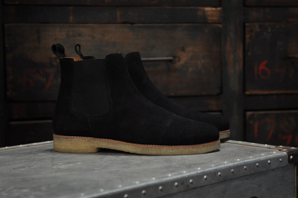 The Maddox 2 | Black Suede - YuppyCollections